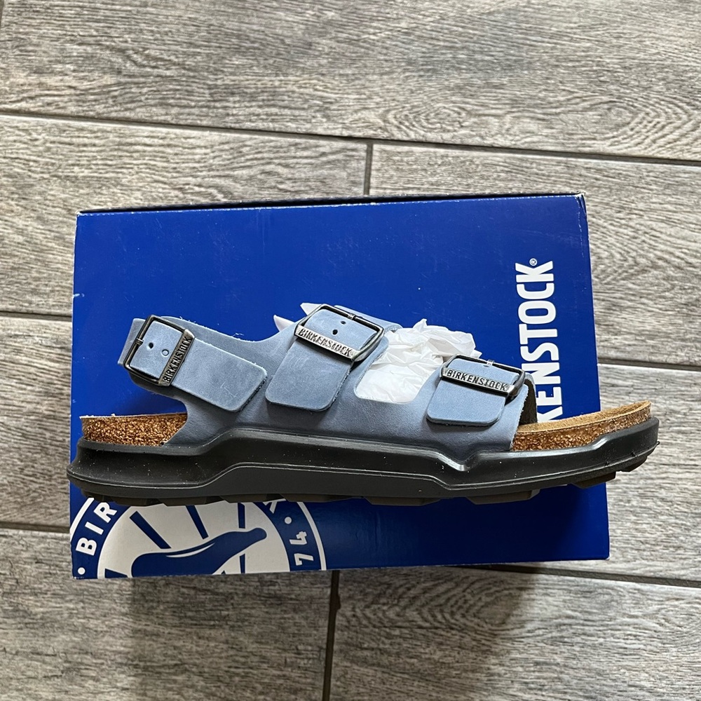 Birkenstock Slate Blue Sandals